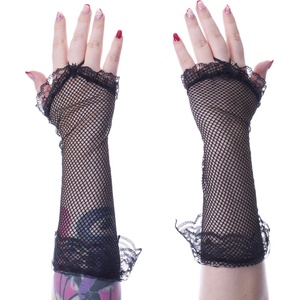 Poizen industries ръкавели poizen industries - lace - ЧЕРНА - poi1544