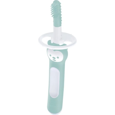 MAM Massaging Brush четка за зъби за деца 3m+ Turquoise