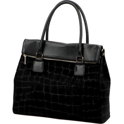 Camilla Dámská kabelka PREMIUM 10.015 CROCO černá