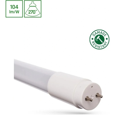 SPECTRUMLED LED NANO PLASTIC Trubice T8 24W 26X1500 Teplá bílá 2600lm