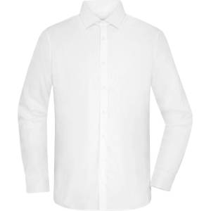 Daiber jn 1374 / Мъжка риза от смесен поплин - бяла xxxl (02137400113)
