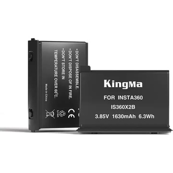 KingMa Батерия за Insta360 One X2 1630 mAh 6.3Wh 3.85V