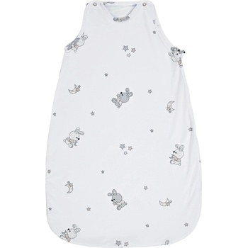Lorelli Летен спален чувал с ранфорс Lorelli - Little Rabbits, 0.5 Tog, 95 cm, сив (20810356601R)
