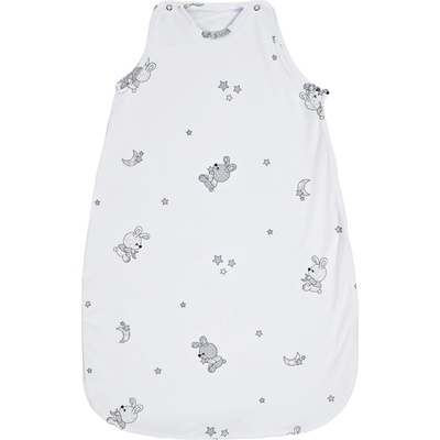 Lorelli Летен спален чувал с ранфорс Lorelli - Little Rabbits, 0.5 Tog, 95 cm, сив (20810356601R)