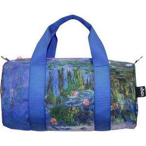 LOQI Чанта тип торба LOQI Weekender Museum Claude Monet Водни лилии от рециклиран материал минi (WE.MO.WP)