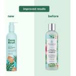 Flora & Curl Шампоан за освежаване и успокояване на скалпа Flora&Curl Coconut Mint Scalp Refresh Shampoo, 300 мл