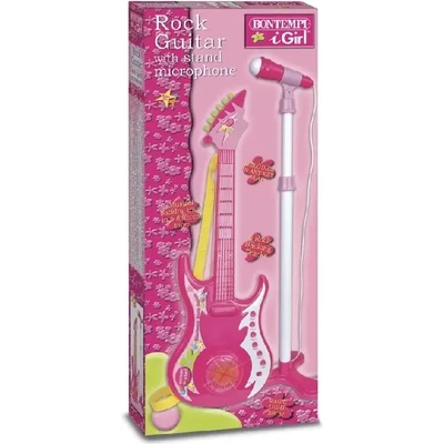 Bontempi Електронна китар със стоящ микрофон, Троловете - Bontempi