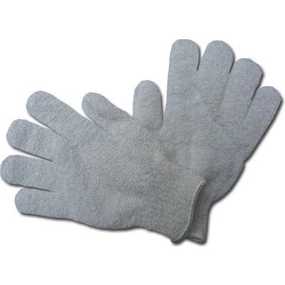 Max GR005 Peelingové rukavice masážne biele