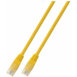  Неекранирана пач корда U-UTP, Cat. 5e, PVC, жълта Дължина 15 метра. K8095.15 (K8095.15)