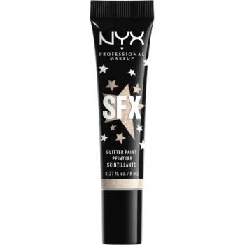 NYX Professional Makeup SFX Glitter Paint боя за очи и лице с брокат 8 ml нюанс 02 Broomstick Baddie