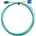 Conneu LC-SC Uniboot пач корда, OM3, 2 мм. , аква, Conneu (2.0 м) (CNFJ-LCSCOM3UBAQ2mm-2)