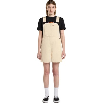 DICKIES Lightweight Canvas sleeveless overall - Beige (Wood Ash)