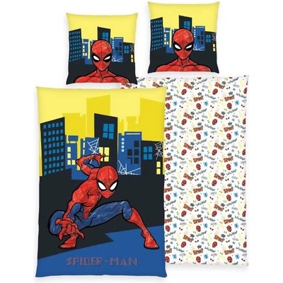 Herding Obojstranné bavlna obliečky Spiderman 135x200 80x80