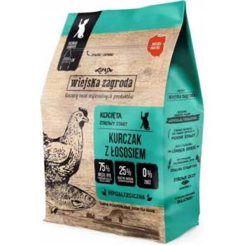 Wiejska ZAGRODA Kitten Kuracie s lososom 0,4 kg