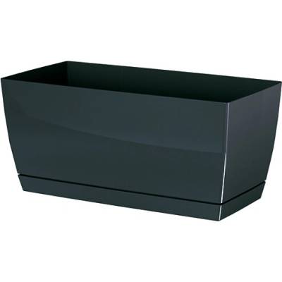 Prosperplast Kvetináč plast sivý 12 x 24 x 11 cm