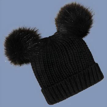 HARAHU Шапка ba-12339 - Черно kp12339 (ba-12339)