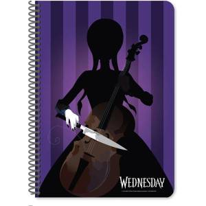 Diakakis Тетрадка със спирала А4, 60л, wednesday2 (30092-А-wednesday2)