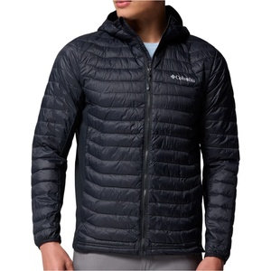 Columbia Мъжко синтетично яке Columbia Powder Pass Hybrid Hooded Jacket Synthetic jacket - Black - размер XXL (004-6278-0115)
