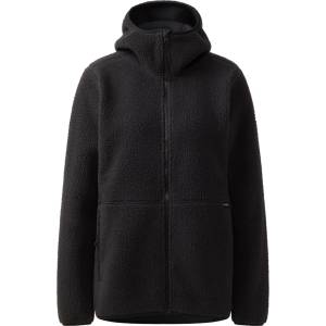 Haglöfs Дамско поларено яке Haglöfs Women's Funäs Pile Hood Fleece jacket - True Black (105-6140-0213)