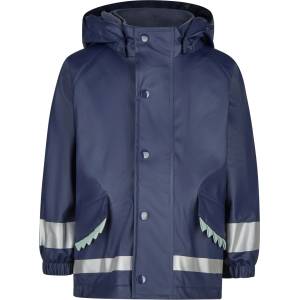 Sterntaler Детско водоустойчиво яке Sterntaler Kids' Lined Rain Jacket Waterproof jacket - Marine / Zacken - размер 80 (EU) (703-6500-0112)