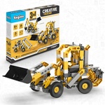 Engino Конструктор Engino Creative Builder - Колесен товарач, 3 в 1 (6611020215)