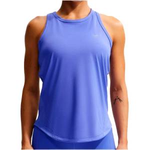 Nike Дамски потник с широка презрамка Nike Women's Tempo Dri-Fit Running Tank Tank top - Sapphire / Reflective Silver - размер XL (916-4766-0715)