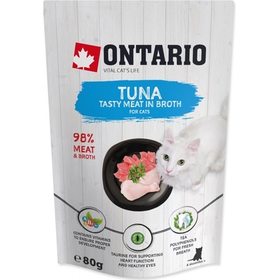 Ontario tuňák ve vývaru 80 g