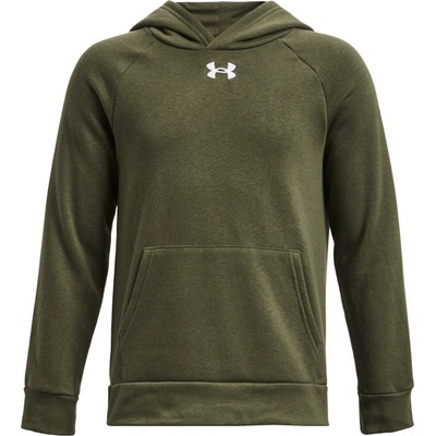 Under Armour Rival Fleece Hoodie K 1379792-390 zelená