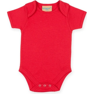 Larkwood Dětské body s krátkým rukávem LW Red
