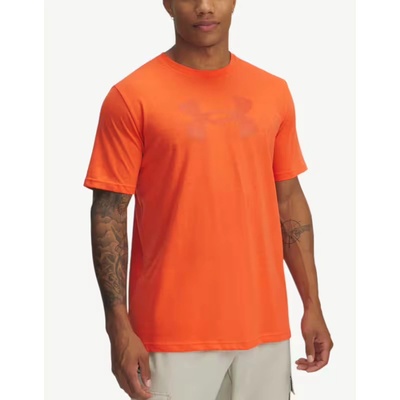 Under armour Reflective Big Logo Ss Tee Orange