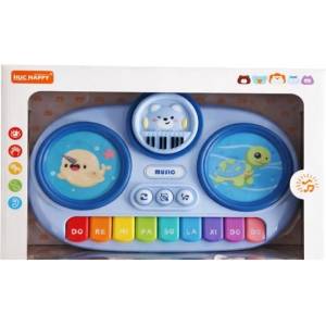 Raya Toys Бебешко музикално пиано с барабани Raya Toys - Морски обитатели (506125184)