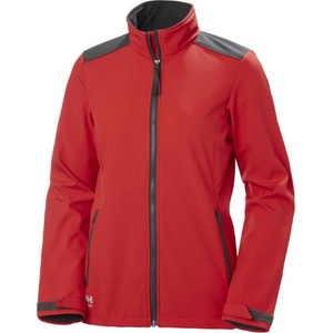 Helly Hansen MANCHESTER 74241 / Дамско двуслойно софтшел яке - червено/ебаносово XXL (594241ail05)