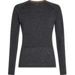 Icebreaker Мъжко мериносово термобельо Icebreaker Merino 260 Zoneknit L/S Crewe Merino base layer - Jet Heather 011 (015-2298-0212)