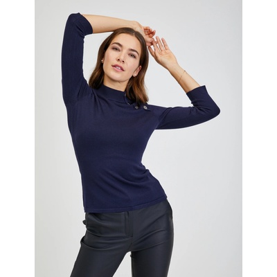 orsay Тъмносин дамски пуловер с декоративни копчета ORSAY Orsay | Sin | ЖЕНИ | M