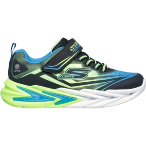 Skechers Детски маратонки Skechers Lighted Gore & Strap Sneaker W Mids Light Up Trainers Boys - Black/Blue