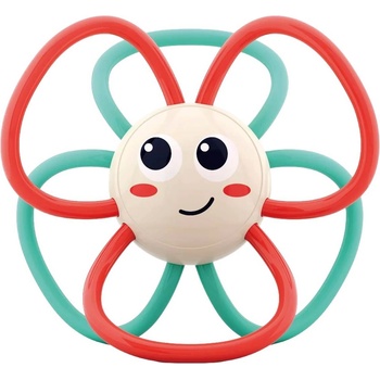 Hola Toys Бебешка дрънкалка и гризалка Hola Toys - Цвете (E318B_5)