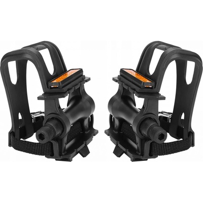 Nášlapy na pedály jízdního kola pro horská a silniční kola, 112 x 79 mm
