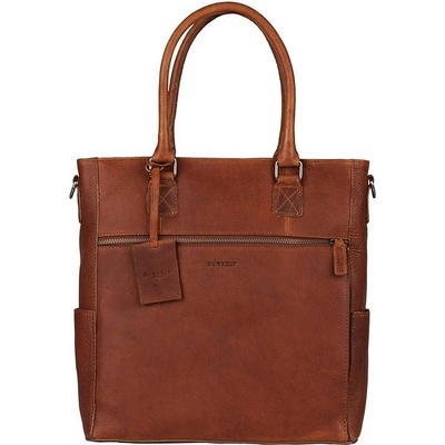 Burkely kožená shopper kabelka Antique Avery 8005217.56.24 koňaková