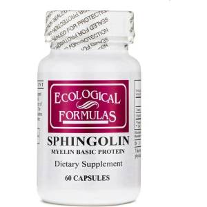 Ecological Formulas Защита на нервните клетки - Sphingolin - миелинов протеин - при демиелинизация, 60 капсули (13075 EF)