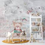 Art Gift Decor Детски Фототапет - Пролетни мечета