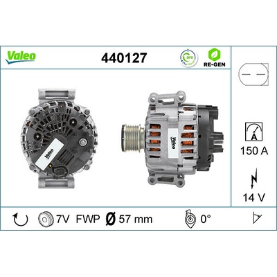 Alternátor VALEO 440127