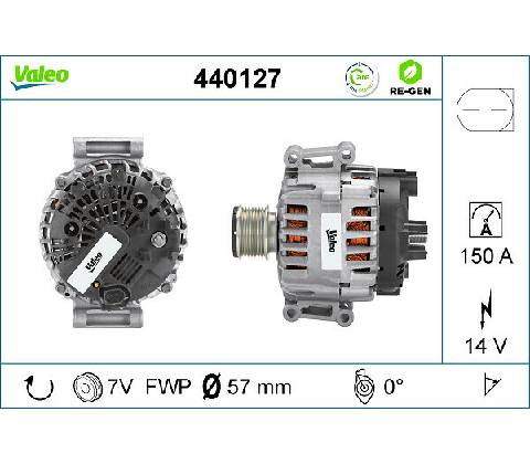 Alternátor VALEO 440127
