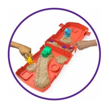 Spin Master Kinetic Sand - Sandy Farm Set (340 Gramm Sand)