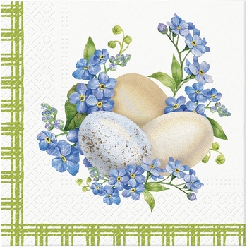 PAW Obrúsky L Eggs in Forget-me-nots 33x33cm