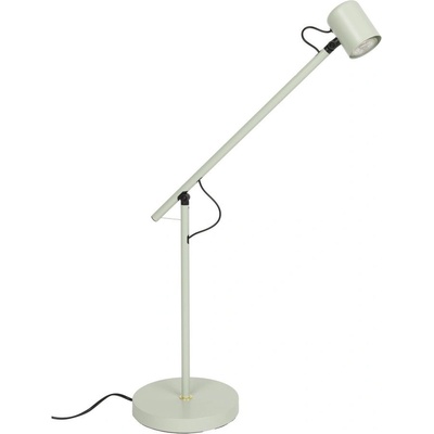 White Label Living Светлозелена метална настолна лампа (височина 45, 5 cm) Aero - White Label (1001096)