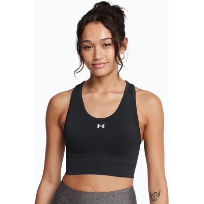 Under Armour Сутиен за тренировки Under Armour Vanish Seamless Mid Branded black/white