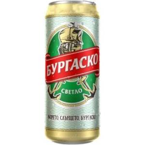 Бургаско бира Бургаско кен 500мл
