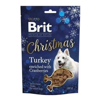 Brit Premium Christmas Snack morka s brusnicami 180 g