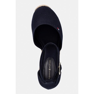 Tommy Hilfiger еспадрили със скосена пларформа дамски FLAG HIGH WEDGE ESPAD CLOSED TOE (FW0FW09225)