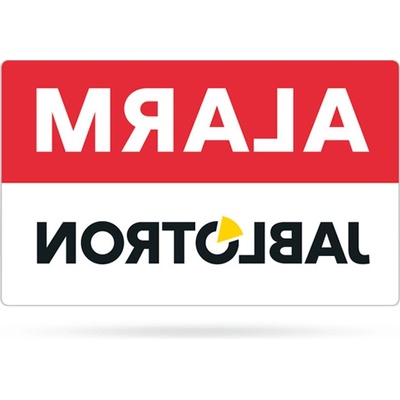 Jablotron SAM-253.21 Inverzní samolepka ALARM 38 x 23 mm – Sleviste.cz